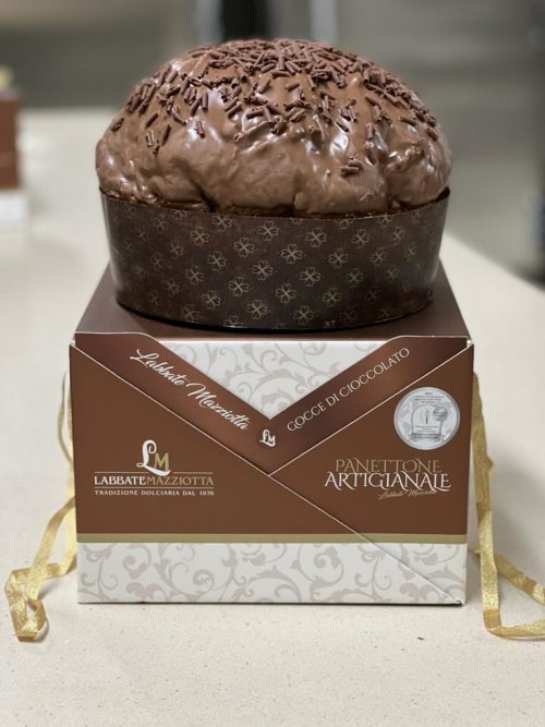 Panettone Artigianale con Gocce di Cioccolato