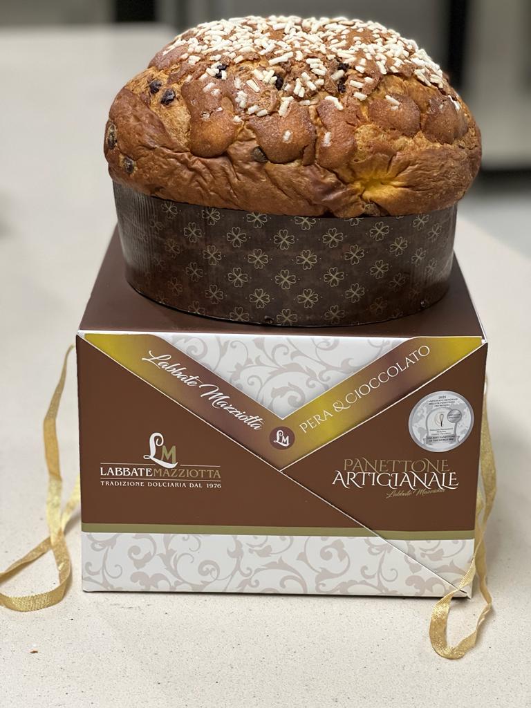 Panettone Artigianale Pera e Cioccolato