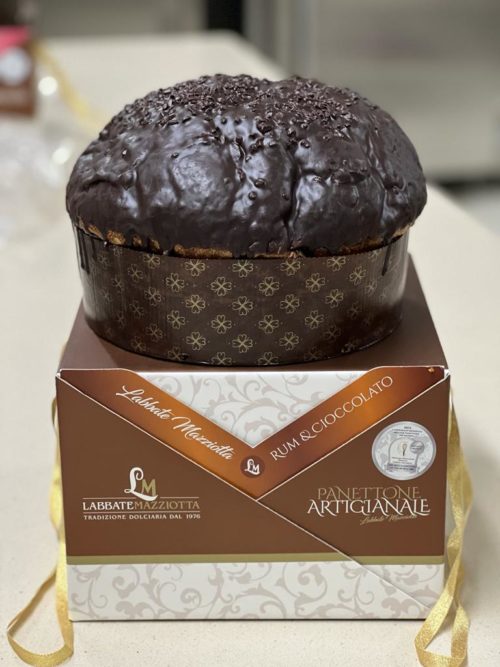 Panettone Artigianale Rum e Cioccolato