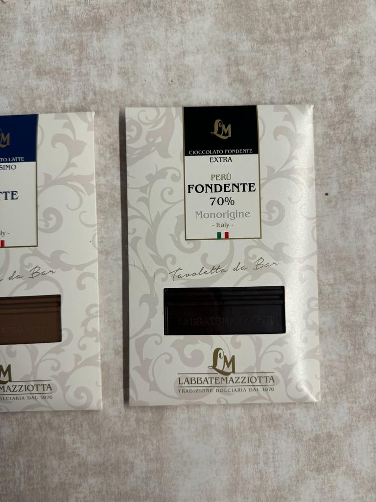 Tavoletta di Cioccolato Fondente