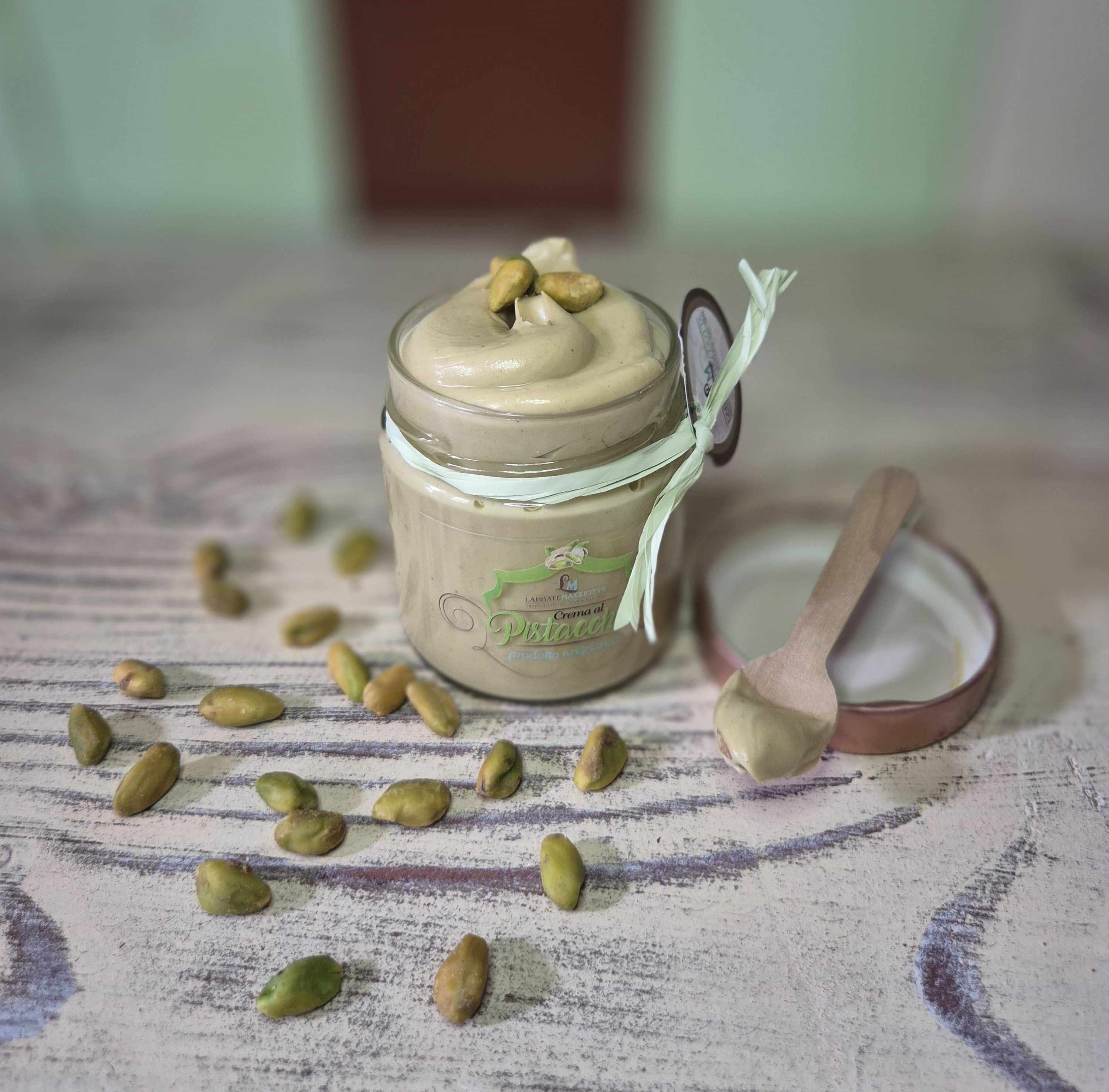 Crema spalmabile al pistacchio