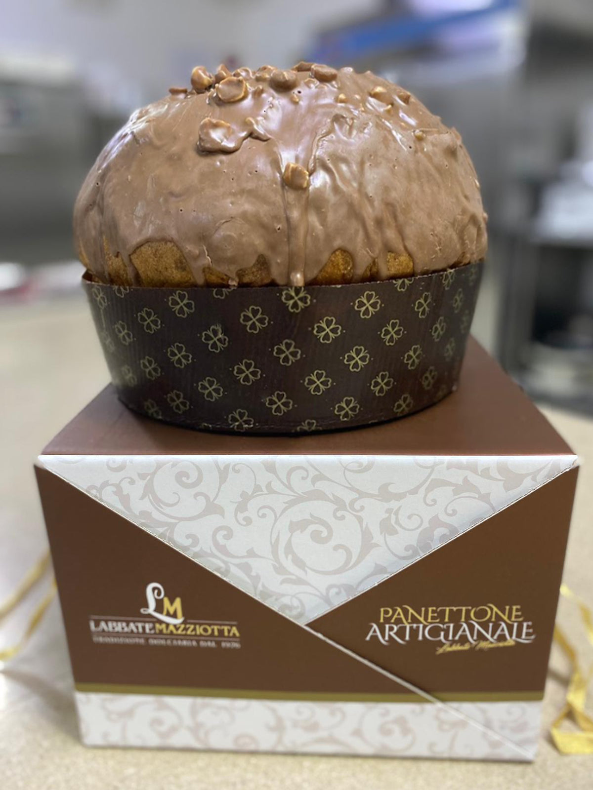 Panettone Artigianale Nocciola Gold